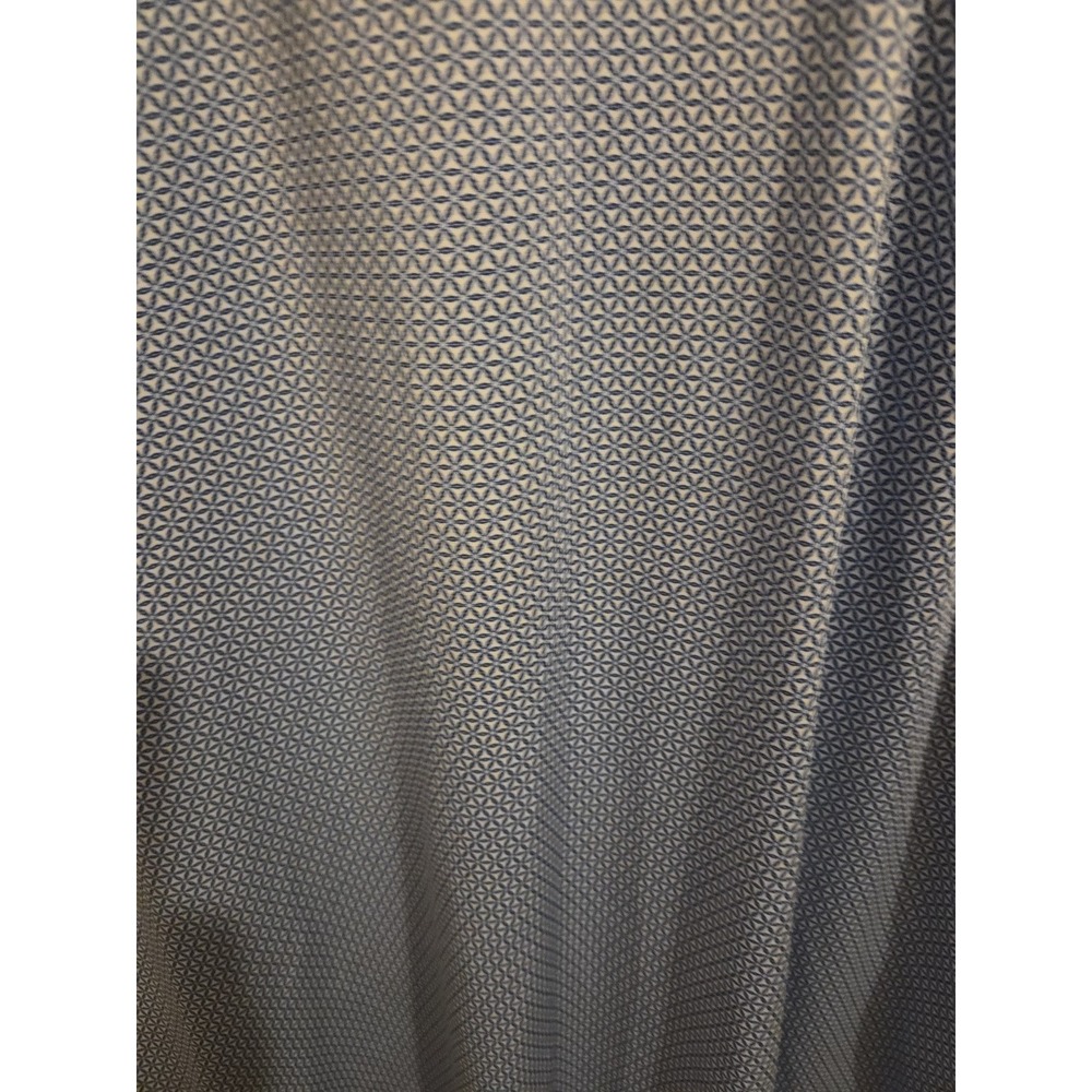 Hickey Freeman Golf Mens XL Polo Shirt Blue White Martini‎ Wine Cocktail Stretch - Picture 8 of 8